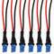 T10 Male Socket Extended Wire Connector Plug Adapter Assembly V0I3 Holder E6Y5