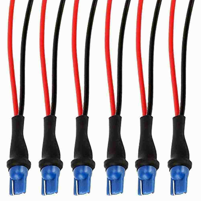 T10 Male Socket Extended Wire Connector Plug Adapter Assembly V0I3 Holder E6Y5