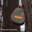 Outdoor Camping Plate Bowl Storage Bag Carry Organizer for Hiking Travel Picn