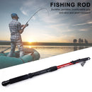 Portable Fishing Rod Telescopic Saltwater Casting Sea Fishing Pole (1.5m) Newly