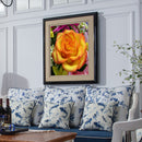 Wall Picture Poster Diamond Painting DIY Elegant Flower Cross Stitch Embroide