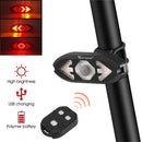 Control Bright Rear Lamp Safety Indicator Bicycle Turn Signal Bike Tail Light