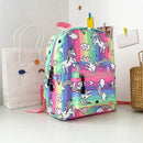Preppy Style Canvas Cartoon Print Knapsack Messenger Bag Girls Small Handbags