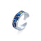 Day Present Romantic Weddings Van Gogh Couple Rings Starry Sky Adjustable