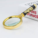 Detachable Dragon Handle Magnifying Glass Optical Lens Magnifier (80mm) Newly