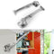 2pcs Hydraulic Randomly Stop Hinges Kitchen Cabinet Door Adjustable Hinge