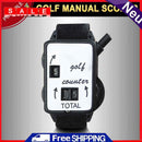 Plastic Golf Manual Scorer Golf Shot Scoring Counter Outdoor Sports Accessories