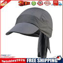 Solid Baseball Cap Women Summer Sunscreen Hat Casual Men Sunhat (Dark Grey)