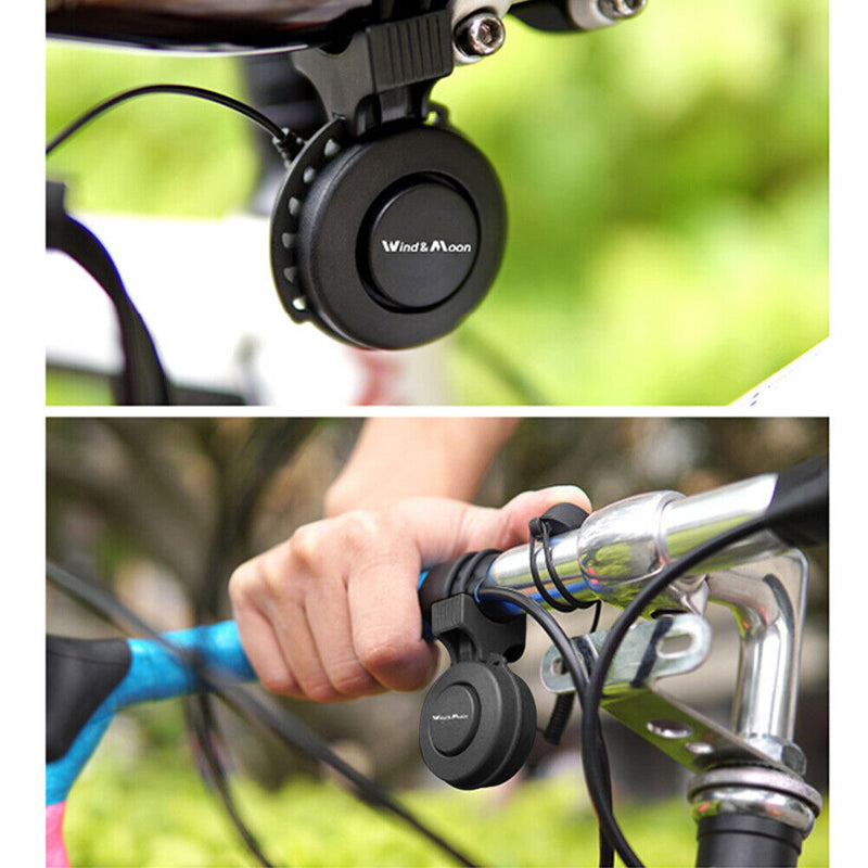 MTB Bike Electronic Horn USB Bicycle Handleable Sound Alarm Ring Bell for M365