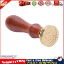 Retro Wood Stamp Plant Sealing Wax Wedding Decorative Stamp Gifts (C149) Newly