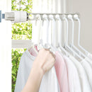 Clothes Hanger Drying Rack Wall Mounted Bathroom Space Saving Laundry Organizer