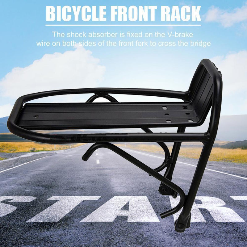 MTB Bike Front Panner Shelf Bicycle Luggage Carrier Rack Cycling Accessories