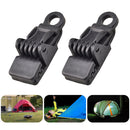 Tent Canopy Clip Heavy Duty Outdoor Camping Wind Rope Awning Windproof Clam