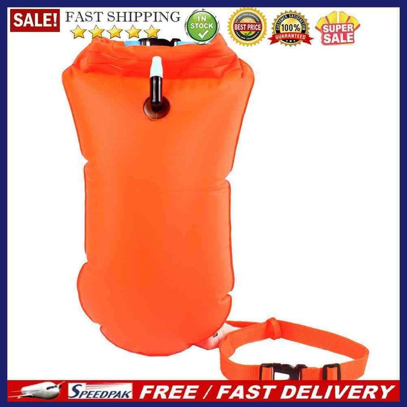 Outdoor Safety Swimming Buoy PVC Waterproof Lifebelt Storage Bag for Camping