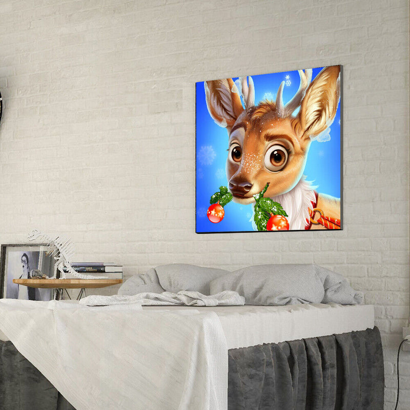 Diamond Embroidery Picture 5D DIY Cute Deer Diamond Painting for Wall Gifts