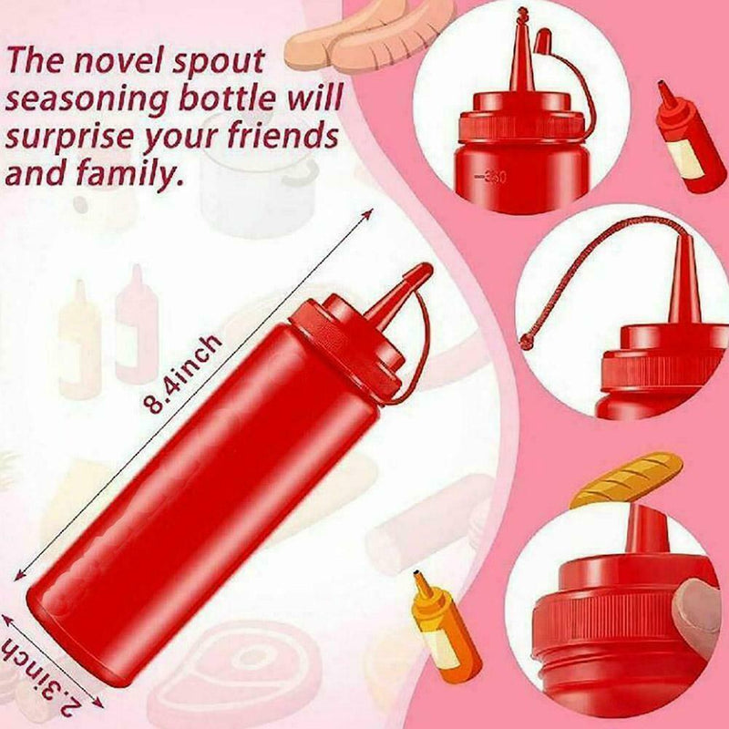 1x Ketchup Salad Bottle Prank Decompression Vent Toys Empty Bottles Prank J3N3