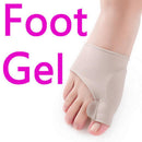 Silicone Foot Hallux Valgus Correction Big Toe Bunion Separators Corrector Newly