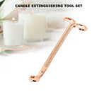 Stainless Steel Candle Wick Trimmer Oil Lamp Trim Scissor Cutter Snuffer Tools