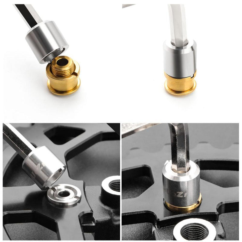 Steel Bicycle Accessories Toothed Chainring Bicycle Tools Crankset Tool for Bike