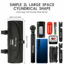 Waterproof Front Tube Frame Bag Bike Handlebar Pouch Storage Pouch Bicycle Bag