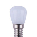 E14 Light Bulb 3W 220V Colorful LED Decorative Light Fridge Lamp (White) Newly