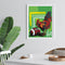 Painting By Numbers Kit Frameless DIY Rugby Rooster Hand Painted Canvas Artwork