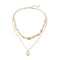 Women Bohemian Beach Jewelry Multilayer Shell Necklace Cowry Seashell Pendant