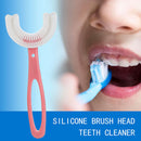 Kids Manual Training Tooth Brush Baby U-shaped Food Grade Soft Cleaning Brush