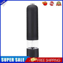 ABS Electric Pepper Salt Spice Mill Grinder Seasoning Grinding Tool (Black)