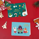 Handmade Thank You Creative Birthday Wishes Christmas Greeting Card Envelope