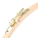 DIY Wooden Cross Stitch Frame Needlework Hoop Ring Embroidery Tool(24cm) Newly