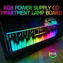 COOLMOON PC Case Power Box RGB Light Board Small 4 Pin Color-Changing Side Panel