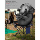 Outdoor Portable Fishing Chair Leisure Folding Stool Aluminum Alloy Camp Ch