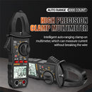 ST180 4000 Counts Digital Current Clamp Meter NCV Multimeter Tester (Black)