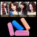 4x Salon Hair Curler Rollers DIY Hairdressing Styling Curling Grip Clips