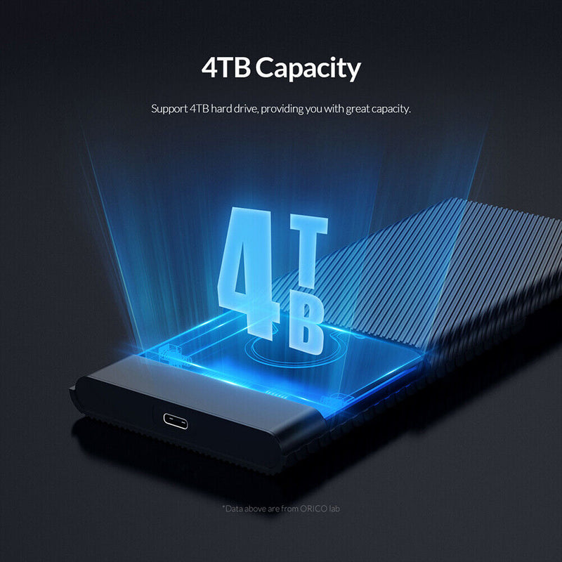 ORICO 2.5 SATA to USB 3.0 C External HDD SSD Enclosure (USB C to USB C)