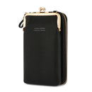 Holder Bag Women PU Leather Mobile Phone Bag Crossbody Cellphone Coin Purse
