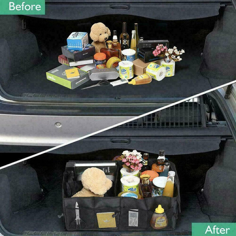 Car Trunk Storage Cargo Luggage Organizer Bag Holder Foldable L6C0 P S0B5