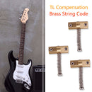 3pcs Guitar Compensated Bridge Saddles Parts Equipment for Tele TL Guitar