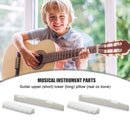 4pcs Guitar Nut Bone Bridge Saddle 6 String Acoustic Guitar Musical Instruments