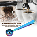 Multifunction Kitchen Measuring Spoon Seal Clip Coffee Spoon (Multicolor) Newly