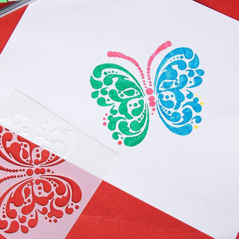 DIY Craft Layering Stencils Merry Christmas Scrapbooking Embossing Template