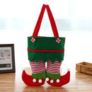 Christmas Elf Candy Bags Velvet Santa Claus Bags Festival Party Decor (B) Newly