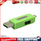 Micro USB TF Card Reader OTG Adapter USB2.0 Hub Connector for PC (Green)