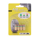 Car Monitor Air Alert Sensor Indicator Tire Gauge Stem Caps Air Pressure Valve