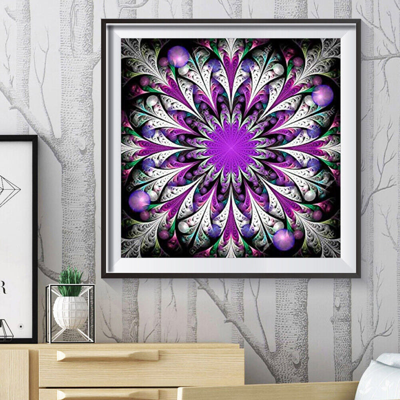5D DIY Full Drill Diamond Painting Gorgeous Flowers Cross Stitch (W0197)