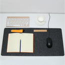 Computer Desk Mat Table Keyboard Mouse Pad Wool Felt Laptop Cushion Desk Mat
