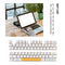 PBT Keycap for MX Switch Mechanical Keyboard Accessory (Bee Milk Japanese)