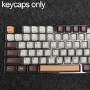 GMK 129 Keys Coffee Keycaps Set PBT Sublimation For CHERRYs Mechanical F7G9