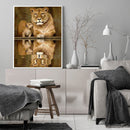 DIY Digital Picture Wildlife Frameless Oil Painting By Number Artwork Handicraft